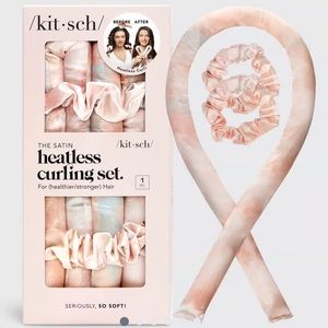 Kitsch The Satin Heatless Curling Set NIB